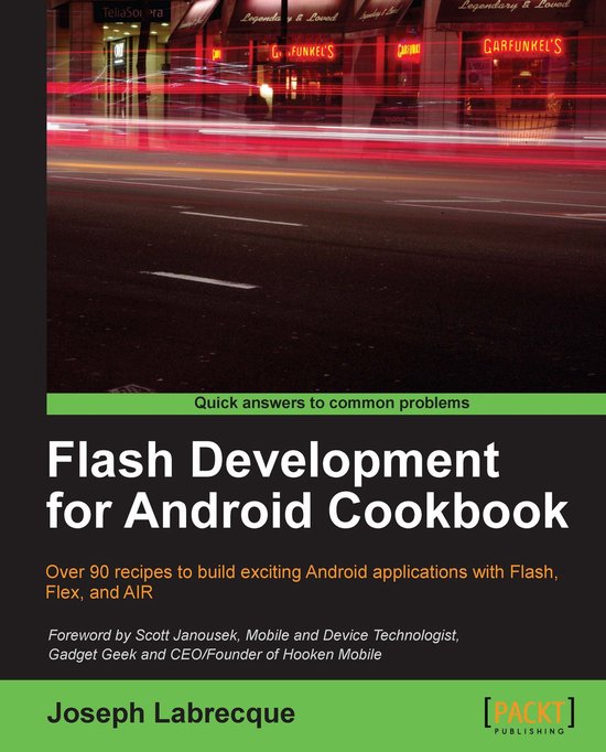 Flash Development for Android Cookbook - cover