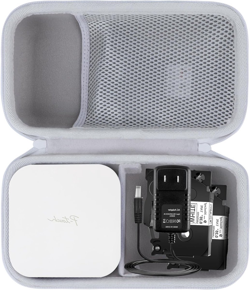 Duurzame Beschermhoes voor Brother P-Touch Cube PTP300BT - Ideaal voor Labels, Organisatie en Bescherming