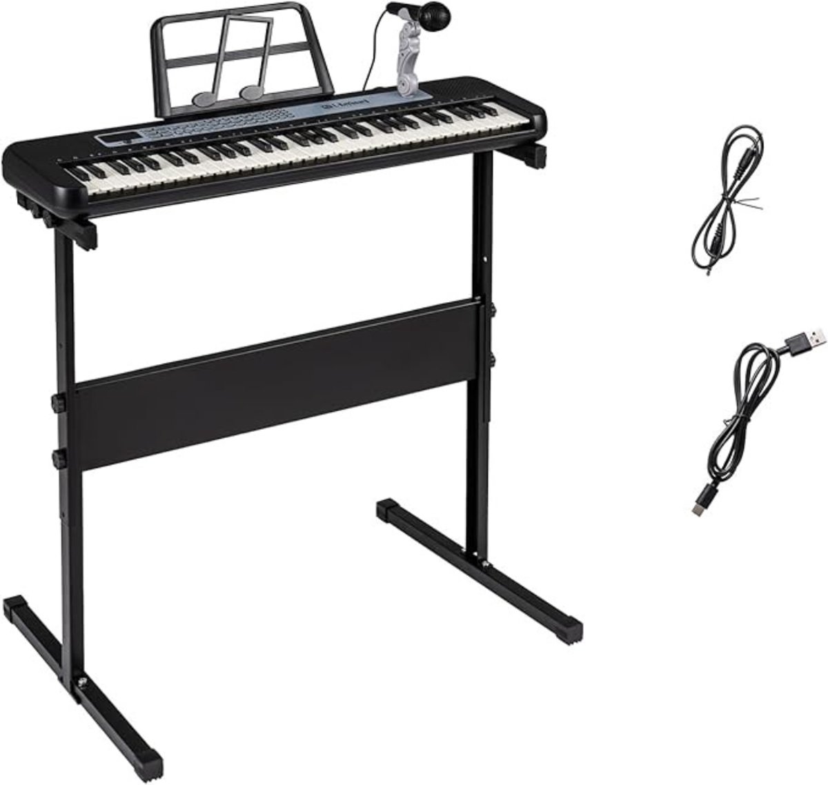 RWB® Digitale Piano - Piano - Elektrische Piano - Zwart - 38cm x 60cm x 70cm