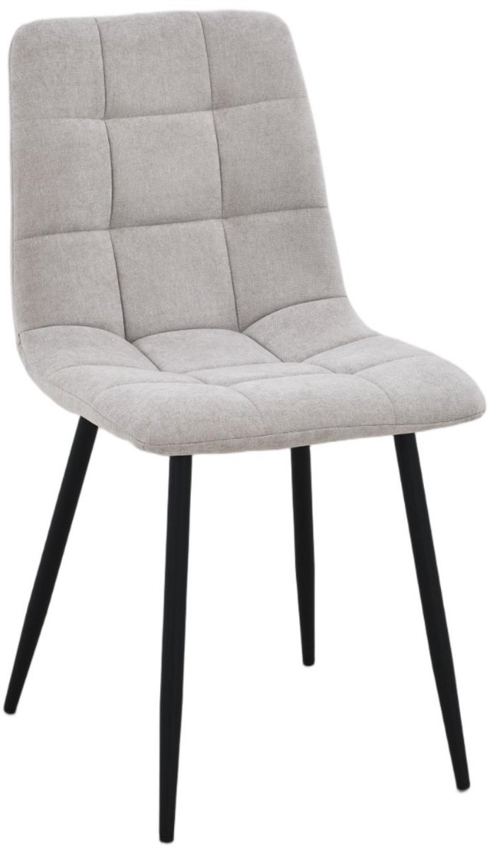 Eetkamerstoel Myleine- Beige Stof- zetelsenbedden Tafel en Stoel