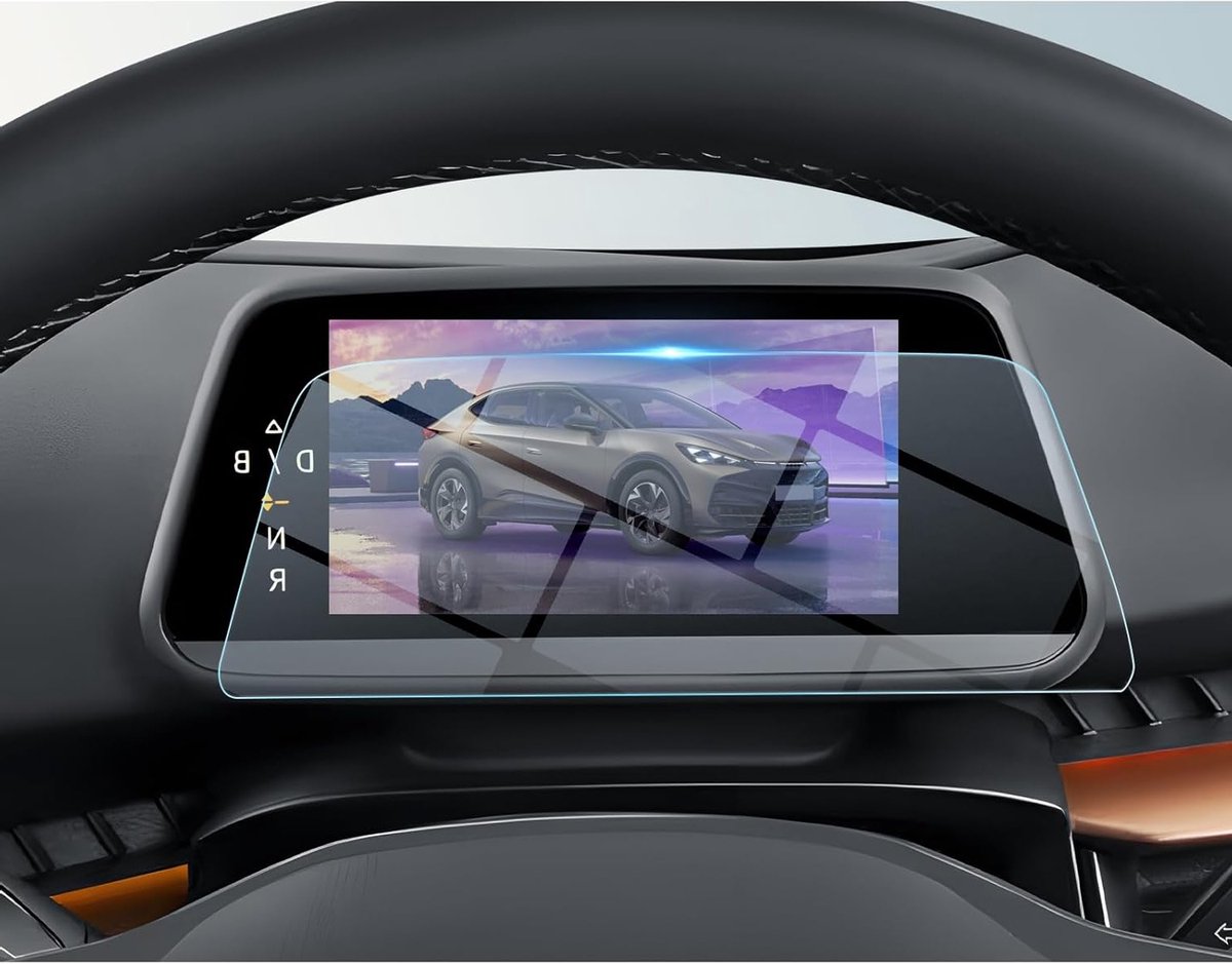Screen Protector voor Cupr-a Tavascan 2025, 5.3 Inch Instrumentenbord, 9H Gehard Glas, Krasbestendig en Bubbelsvrij, Perfecte Bescherming voor Touchscreen