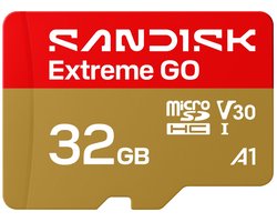SanDisk microSDHC Extreme GO 32GB (UHS-I, R100MB/s / W60MB/s, 5K)