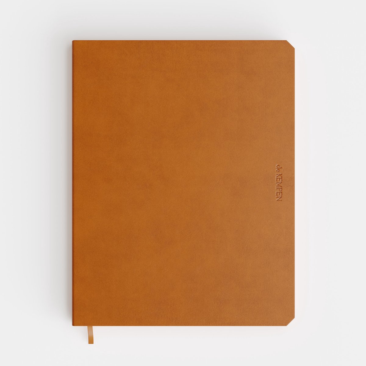 De Kempen - Agenda 2027 - Weekly Notes - Vlakliggend - Marmeren Schutblad - Large 17.1 x 22 cm - Atlas/Cognac
