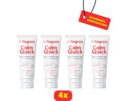 Fagron CalmQuick - Kalmerende Gel - Voor de Geprikkelde Huid - Insecten- en Kwallenbeten - 4 stuks - Voordeelverpakking