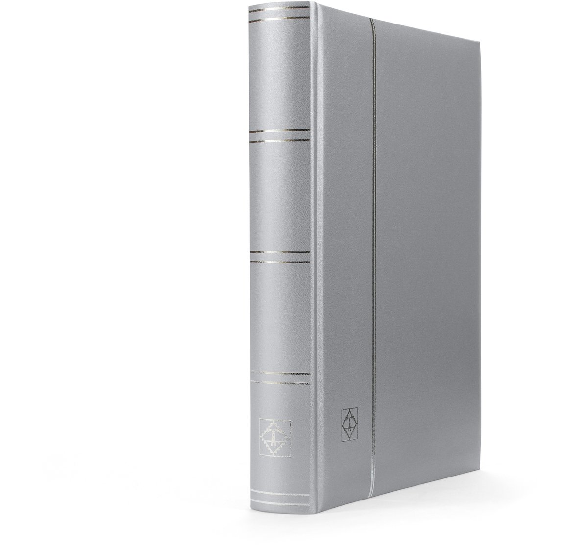Luxe insteekalbum postzegels Comfort S64 zilverkleurige kaft