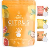 Shower Steamers Citrus Mix 15-pack - Body Restore - Douche Tabletten met Etherische Oliën - Aromatherapie Douche - Voordeelpak
