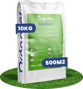 Herstelgazon Graszaad Snelkiemend (10kg - 500m2) Organifer - Gazonzaad - Graszaad Herstel en Doorzaai - Herstel Graszaad - Gazon Herstel - Graszaden voor Alle Gazontypes - Zelfherstellend - Hoge Betredingstolerantie - NAK Gecertificeerd