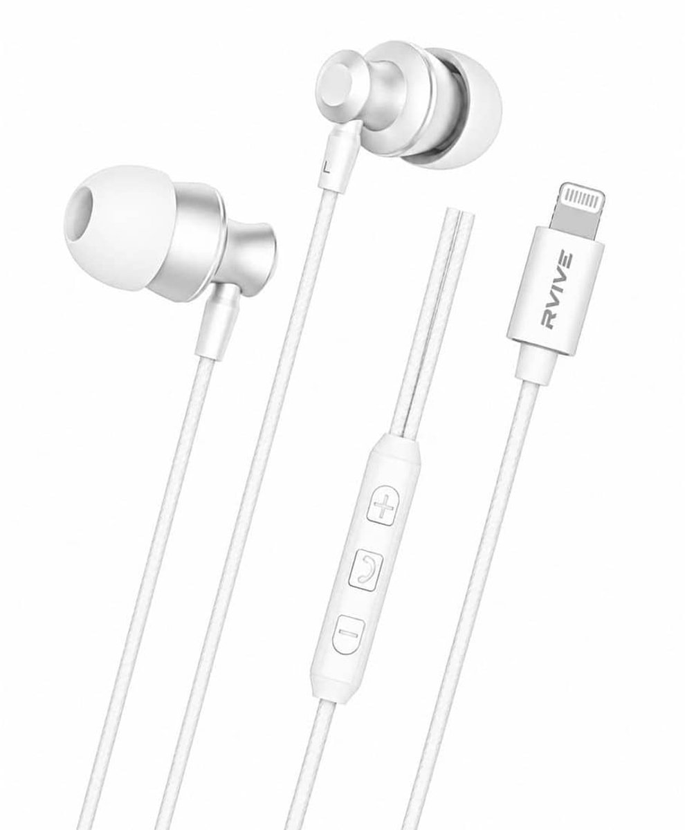 Rvive - Stereo Wired In-Ear Earphones voor 8 - Pin