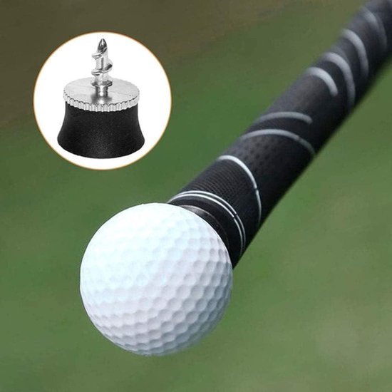 Dailygoody - Golf Ball Retriever - Training Aids - Lichtgewicht en handig - Rubber Zuignap - Putter Grip - Ideaal voor golfers - 2 stuks — afbeelding 2