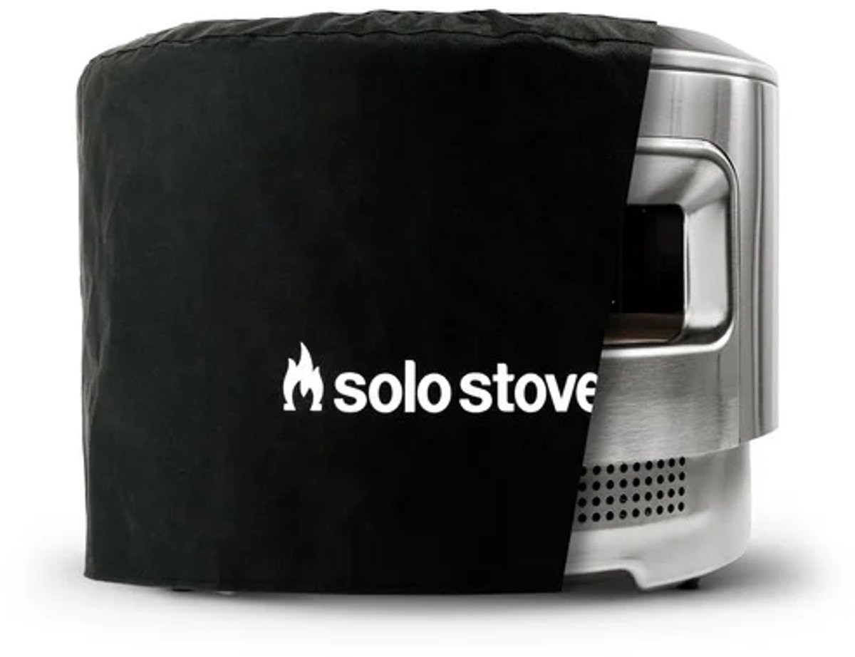 Solo Stove Pi beschermhoes | Beschermhoes voor Pi Pizzaoven, Waterbestendig, gevoerd met Premium Acryl/PVC, Pi-collectie, Zwart