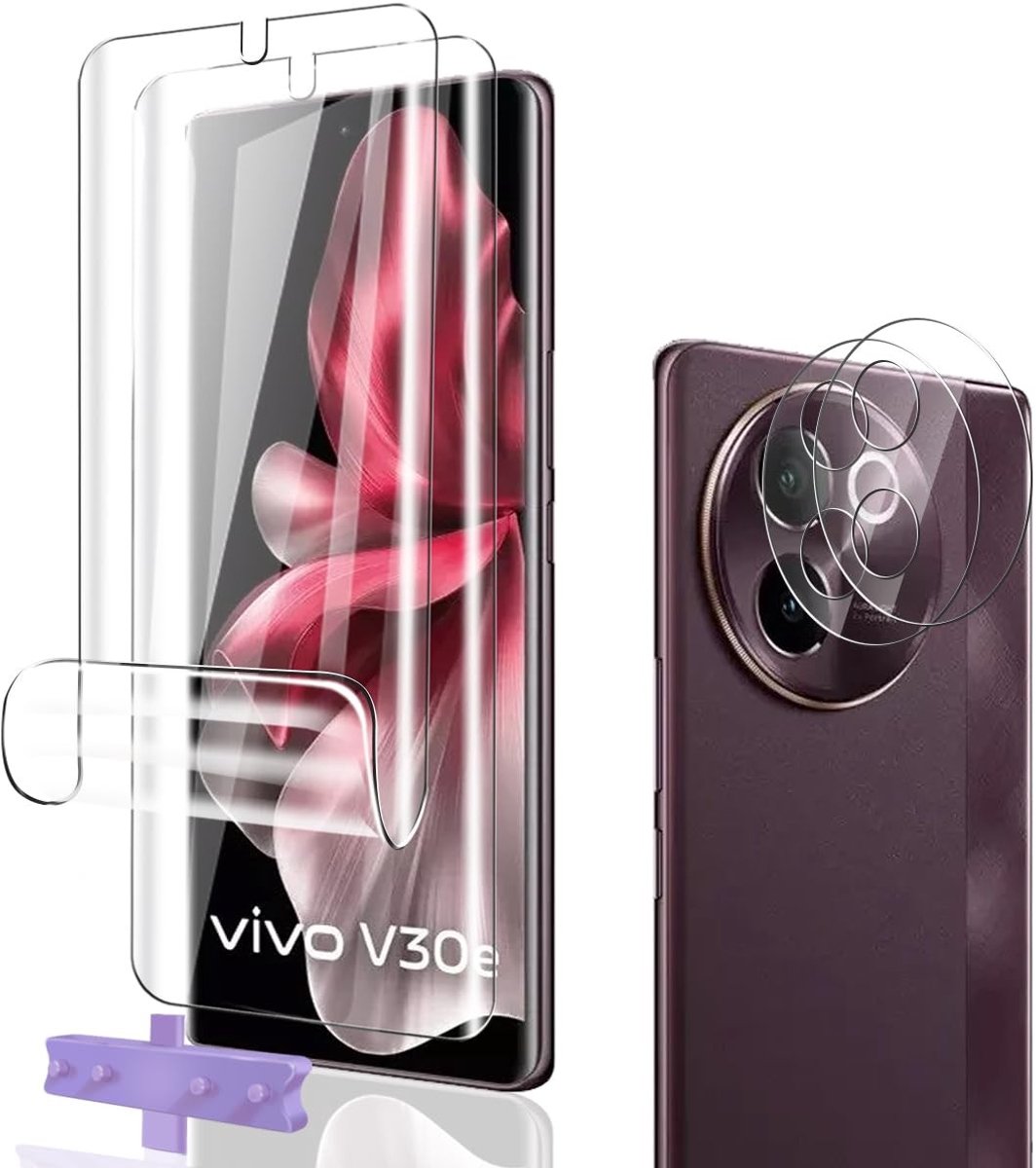 Dailygoody - Displaybeschermfolie - TPU-folie - Eenvoudige installatie - Luchtbelvrij - Krasbestendig - Geschikt voor V30E - 2 stuks