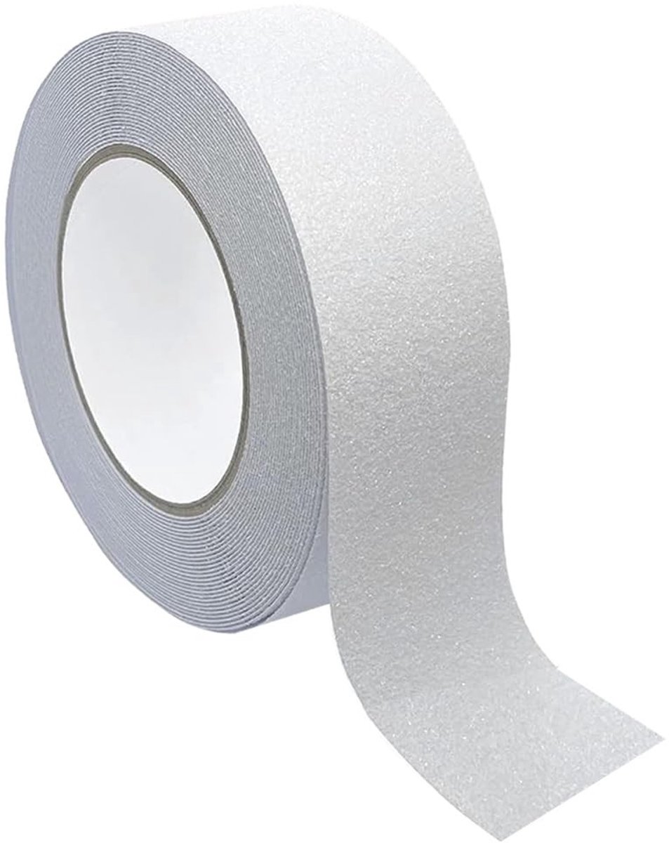 Dailygoody - Transparant Antislip Tape - Veiligheidstape - Waterdicht en Zelfklevend - 10 m X 5 cm - Antislip Oplossing - Geschikt voor Binnen en