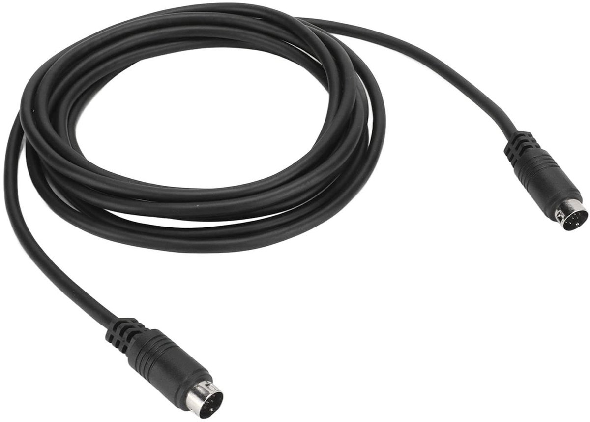 Dailygoody - Audiokabel - 9 Pin Male naar 9 Pin Male - Mini DIN 9 Pin - Geschikt voor Media Center en Speakers - Ideaal voor Geluidsinstallaties - 3m