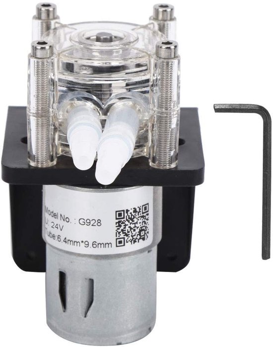Dailygoody - Peristaltische Pomp - Corrosiebestendig - 500ml per minuut - 24V - Ideaal voor vloeistoffen - Hoge efficiëntie - Geschikt voor industriël — afbeelding 3