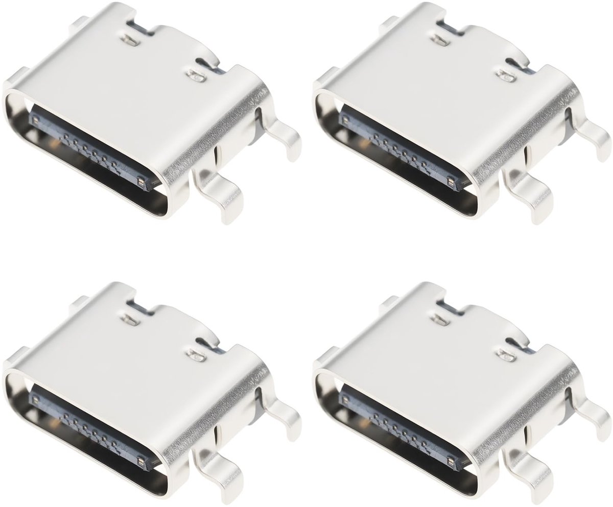 Dailygoody - USB Type C Oplaadpoort - 4 Stuks - Duurzaam en Betrouwbaar - Oplaadoplossing - Geschikt voor Tablets - Voor FaceTel Q3