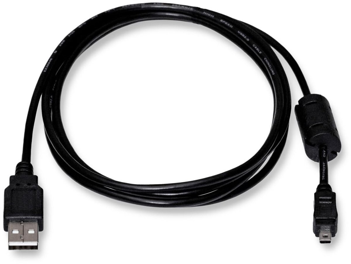 Dailygoody - USB Kabel voor Fuji FinePix S2800HD - 1.5 m Data Kabel