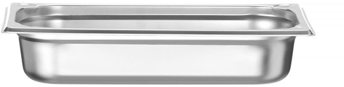Dailygoody - Gastronorm container - Temperatuurbestendig - 2,5L - Roestvast staal - Voor ovens en chafing dishes - Geschikt voor afhaalmaaltijden en m...