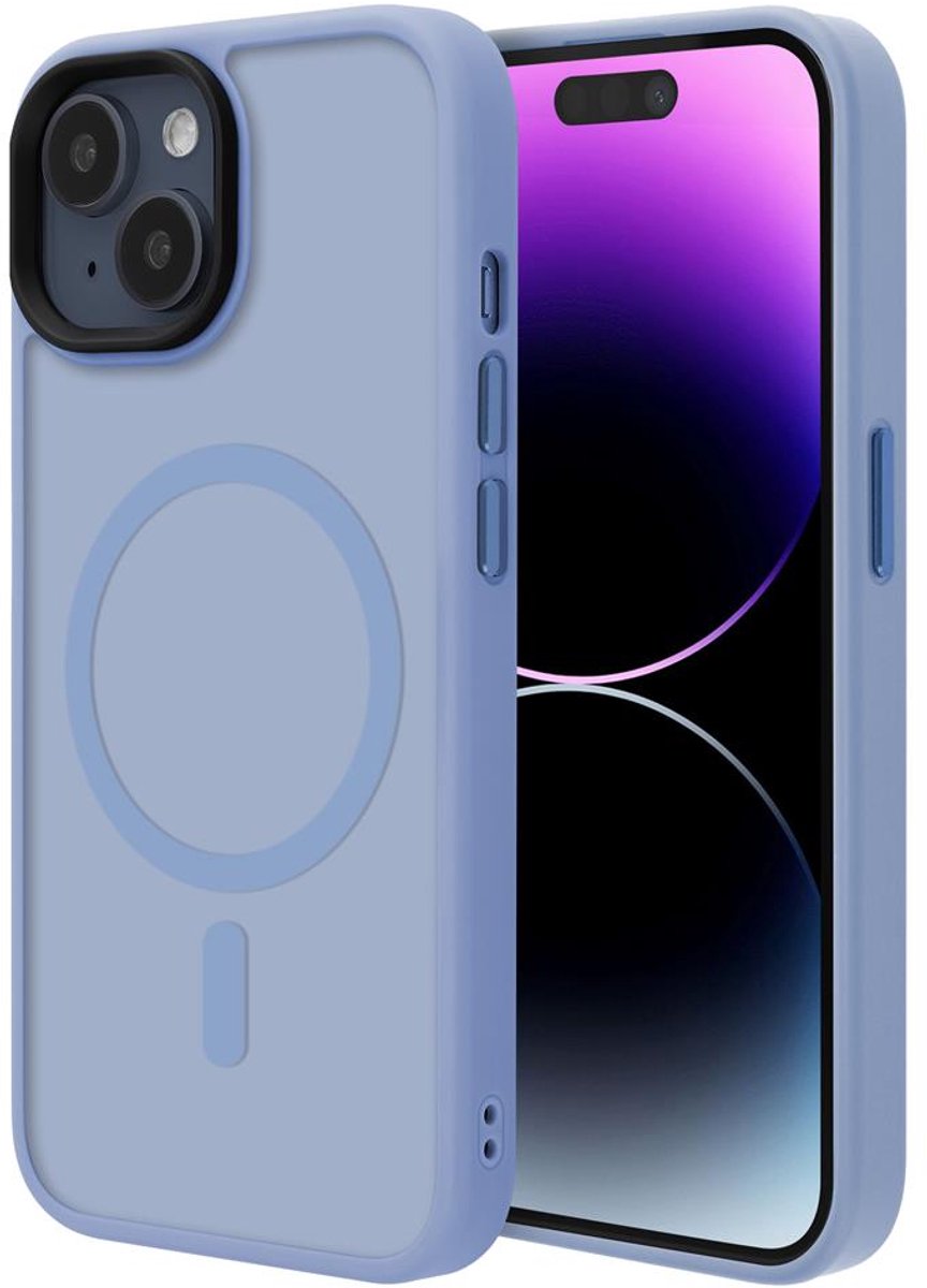 ScreenArmor MagAir Case voor Apple iPhone 15 - Lichtblauw