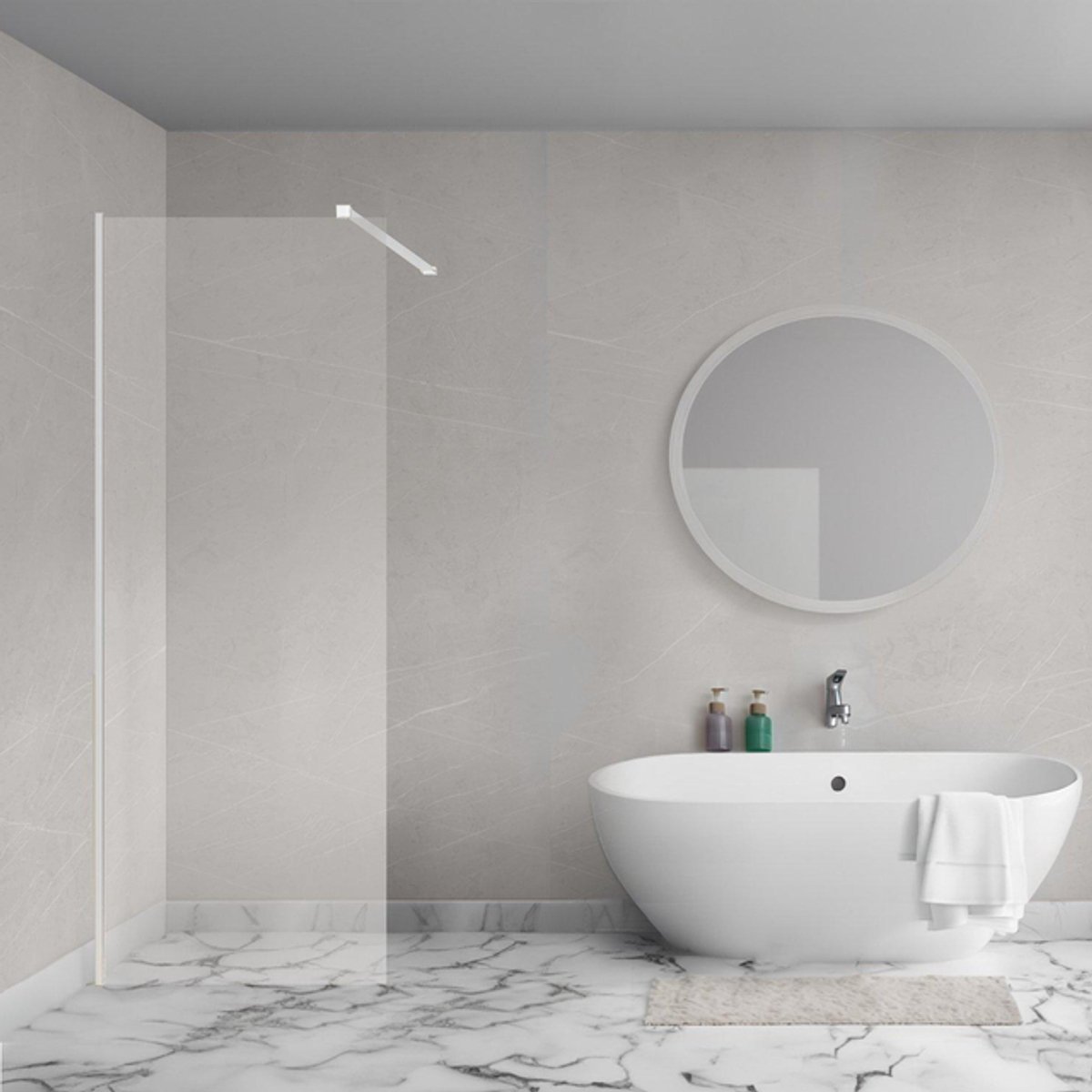 Aqua Vista Profielset SMART Matt White