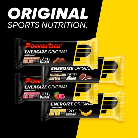 PowerBar Energize Bar Original Multiflavour Pack 4*55g — afbeelding 3