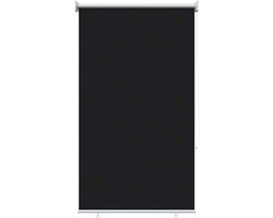 vidaXL - Buitenrolgordijn - UV-bescherming - Zwart - 100 - x - 230 - cm - (B - x - H)