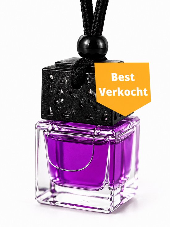 JML Auto Parfum Hanger - Black Opum - 10ML Luxe Autogeur Voor Vrouwen - 30 Dagen Geur - Zoet Warm - Lekvrij Design