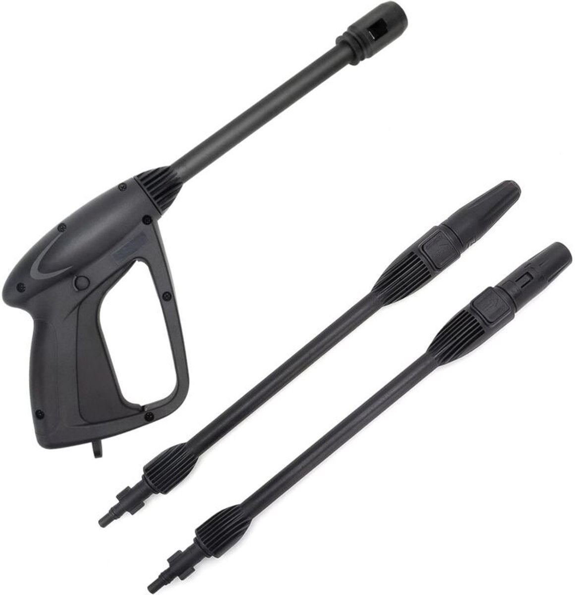 Vervangende spuitpistolen geschikt voor hogedrukreinigers met variabele straal en draaibare sproeiboom, geschikt voor sommige Black & Decker hogedrukreinigers.