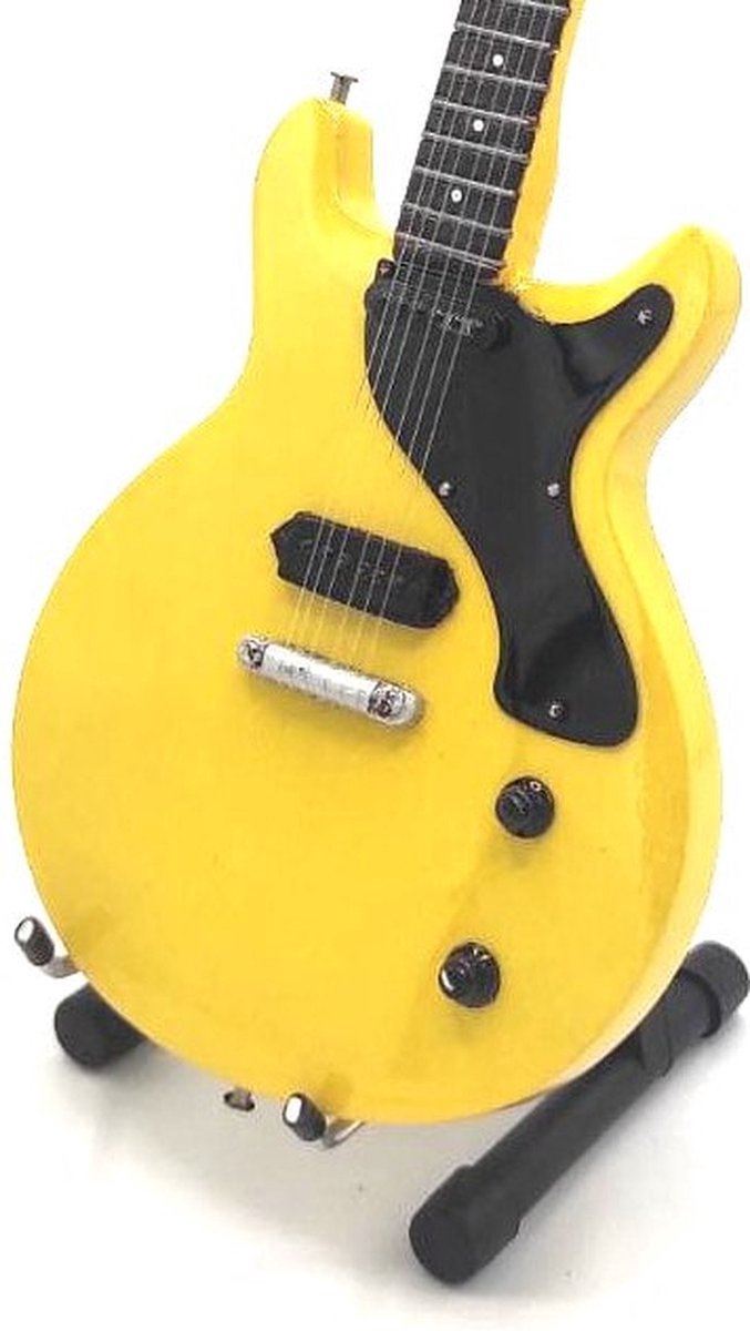 Miniatuur replica Gibson Les Paul Junior Double-Cut TV gitaar - Steve Jones - Sex Pistols