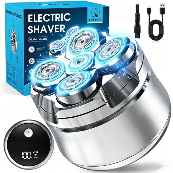 Luctry Scheerapparaat Mannen - Magnetische Scheerkop - IPX7 - Luctry - €26,99
