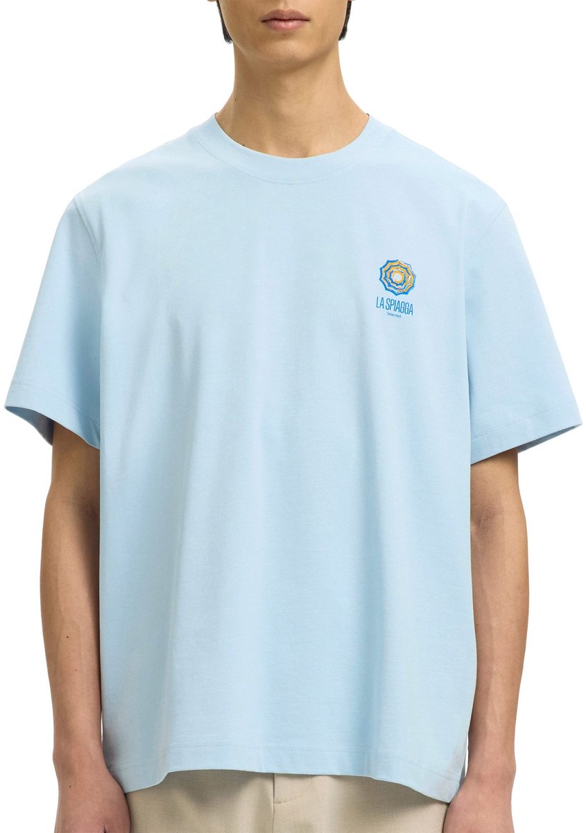 Selected Graphic SS Shirt Heren - Maat M
