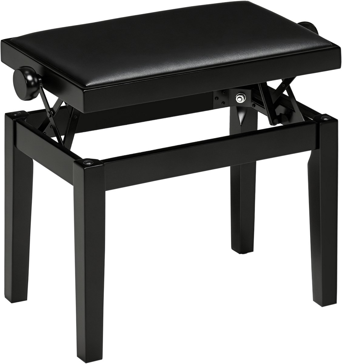 HOMCOM Pianokruk met antislip voetkussentjes F12-009V00