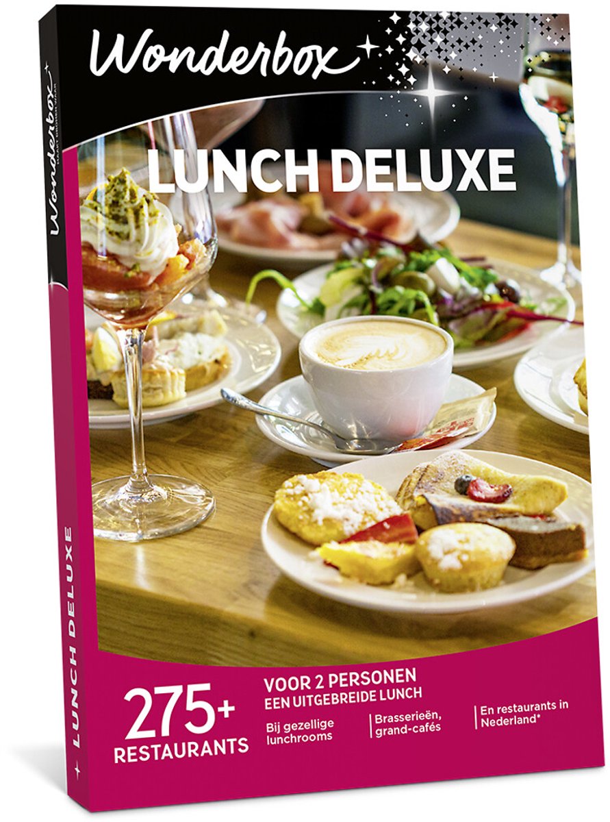 Wonderbox Cadeaubon - Lunch Deluxe