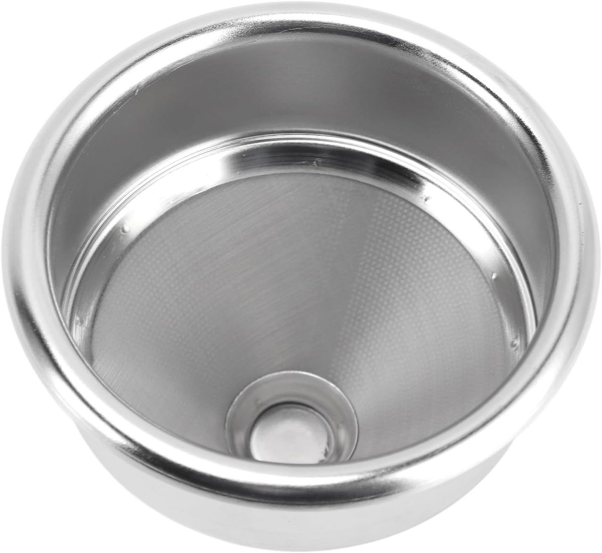 Filtermand voor 58mm porta, geschikt voor ridgeless en 22g koffie, roestvrijstalen fijne gaasfilter voor bottomless portafilter en espresso maken
