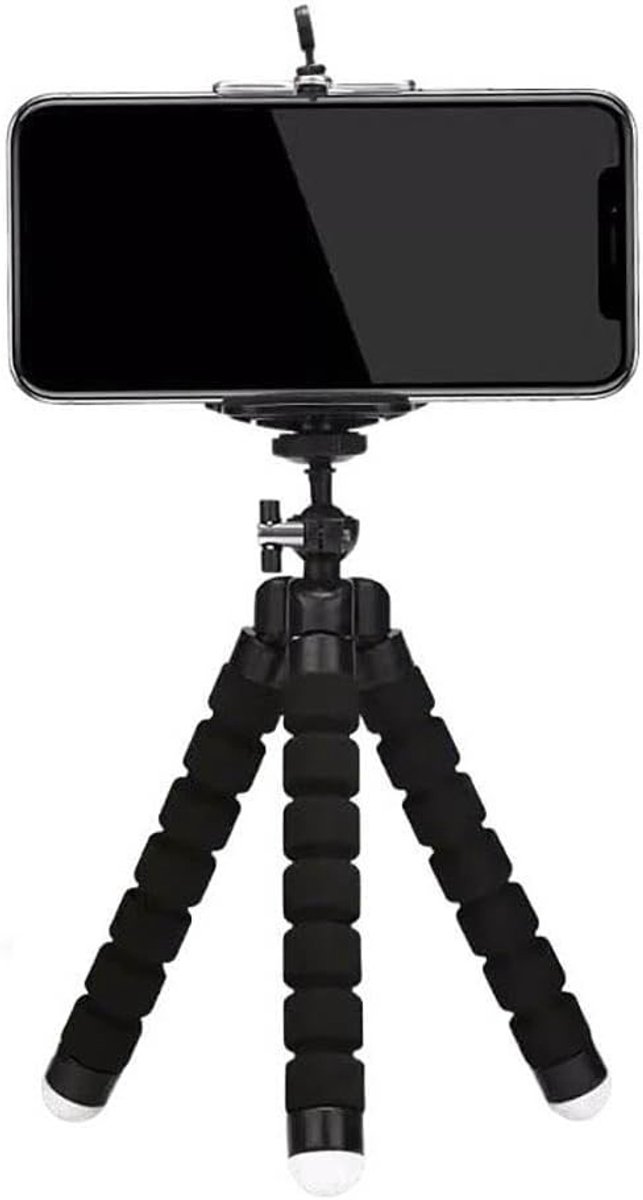 Draagbare en Flexibele Statief voor Smartphone en Camera - Ideaal voor Fotografie, Vloggen en Stabiliteit