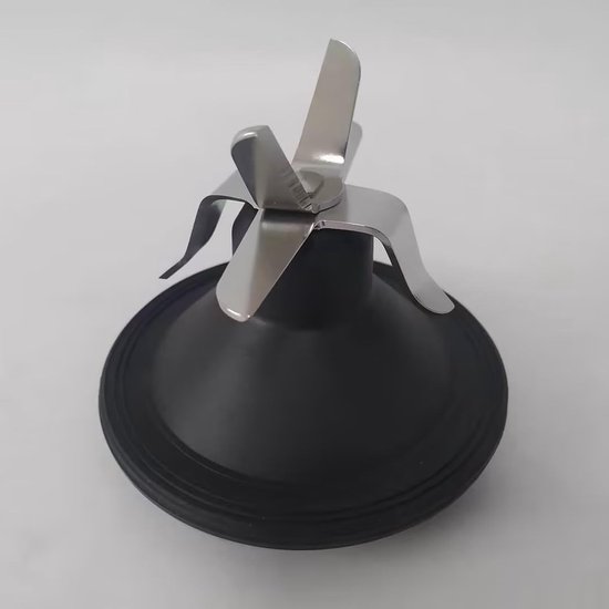 Vervangingsmes voor mixer en blender, compatibel met HR2093, HR2095, HR2096, HR2097, HR2194 en HR2195, duurzame blenderonderdelen van roestvrij staal en plastic van Merkloos — afbeelding 3