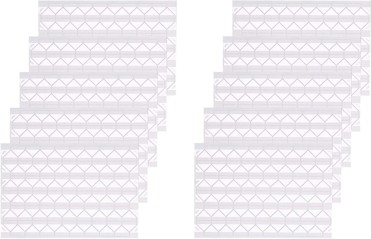10 Pack Fotohoeken 1020 stuks voor Scrapbook en Fotoalbums - Creatieve Scrapbooking Benodigdheden en DIY Accessoires