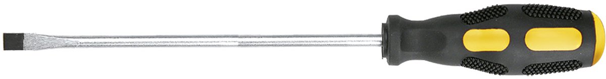 Top Tools Serie - Platte Schroevendraaier - 8.0 mm - 200 mm - Magnetische Punt