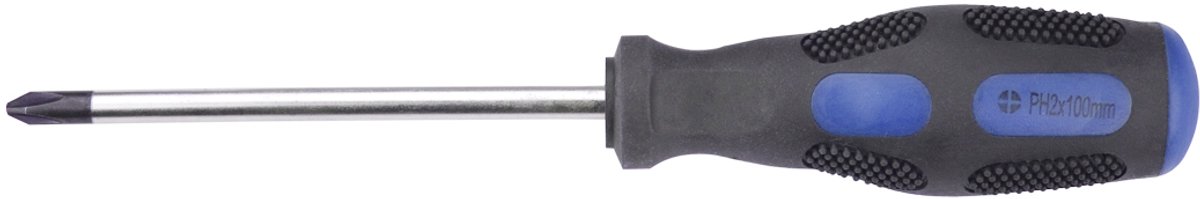 Top Tools - Kruiskopschroevendraaier PH0 - 75 mm - Magnetische Tip