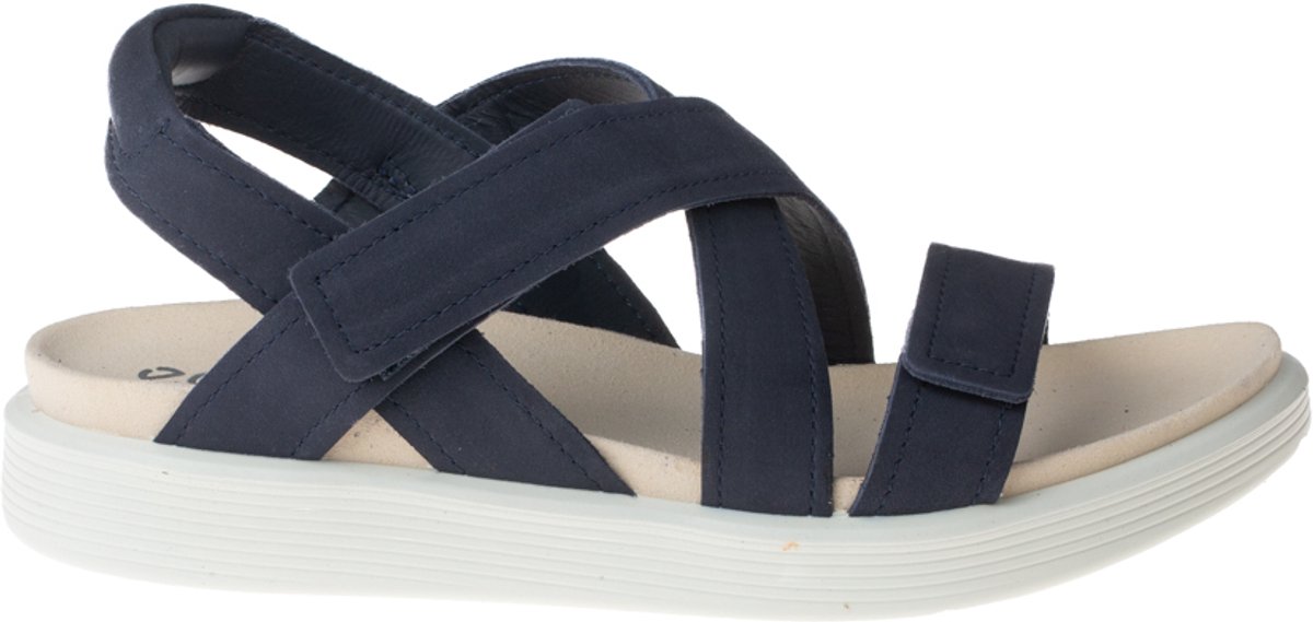 ECCO SOFT SANDAL W Dames Sandalen - Blauw