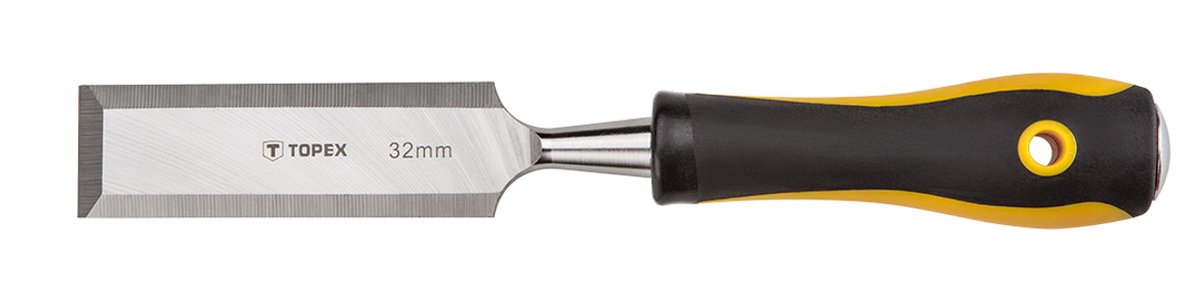 Topex - Beitel - 32mm - Tweemateriaal Handgreep - CrV Staal