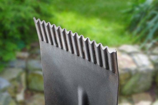 Schep / Spade T-REX verharde kartel. Houten steel. Recht blad. (Verto) — afbeelding 4