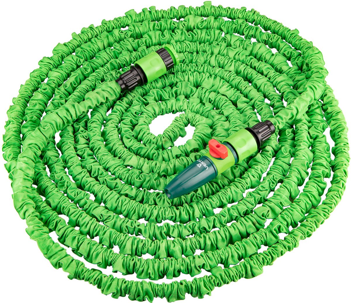 Rekbare Tuinslang Incl Spuitpistool 15G700 en koppelingen 1/2 en 3/4