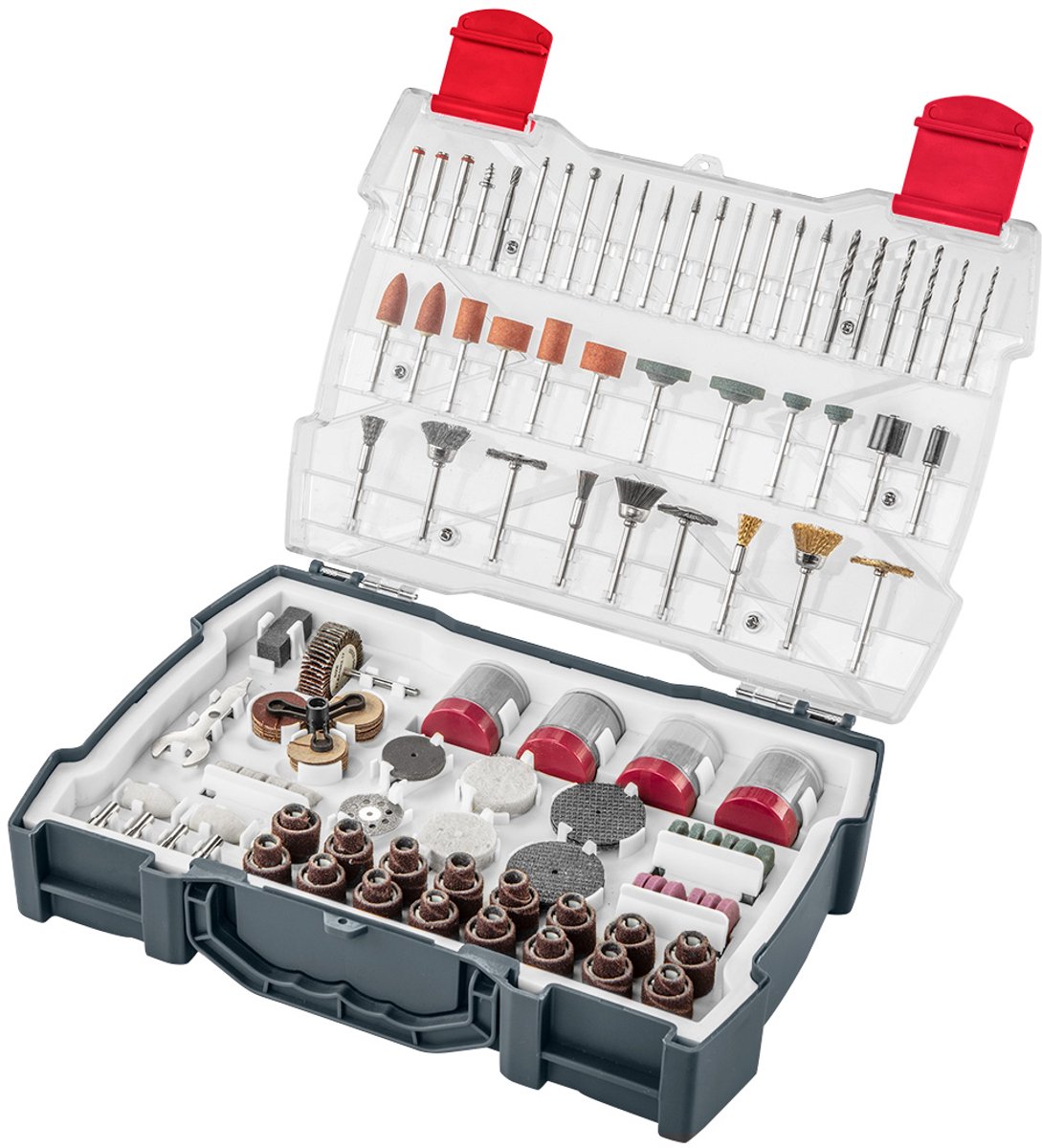 Graphite Serie - Minislijper Accessoireset - 286 Stuks