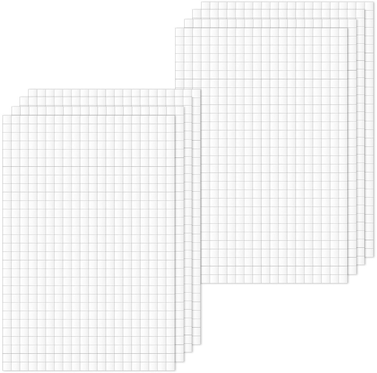 4800 Stuks 3D Plak Dots, Dubbelzijdige Foam Plakpads voor Scrapbooking, DIY Projecten en Creatieve Klussen, Voor Papier en Plastic