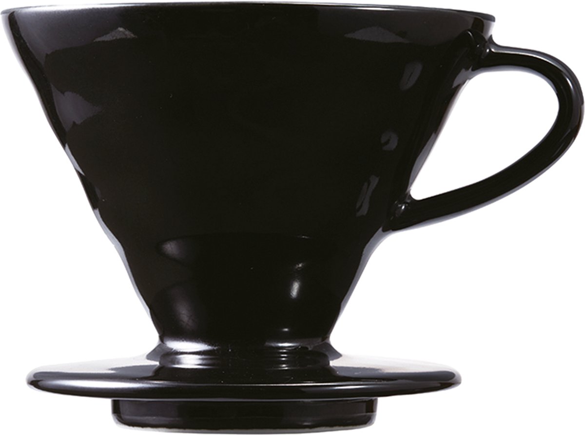 HARIO V60 Dripper Kasuya Model - 02 Size - Keramiek - Zwart