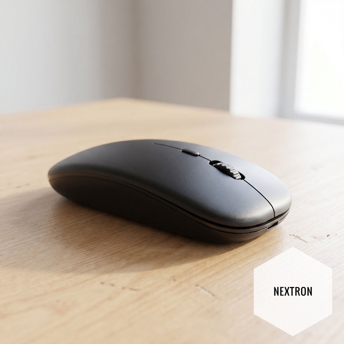 Nextron - stille draadloze muis 2,4 GHz klein draadloos bluetooth