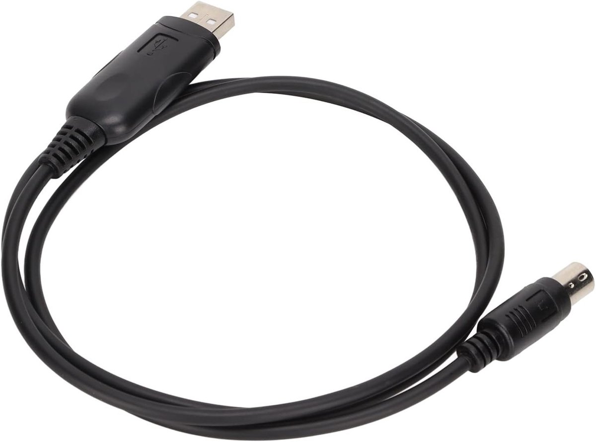 USB Programmeerkabel met 8 Pin Mini DIN Plug voor FT-100D, FT-817, FT-857 en FT-897 - Geschikt voor Frequenties en Programmering