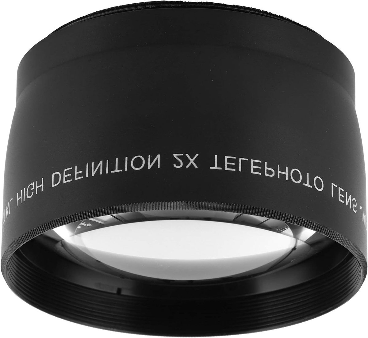 Telephoto Lens 2X voor Camera's met 55 mm Filterdiameter, Optisch Glas, Geschikt voor Fotografie en Videografie