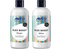 Aveo Professional Plex Boost Haarverzorging Set - Shampoo & Conditioner | 2x 250 ml - Met Plex-Technologie | Herstel & Versterking