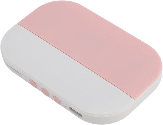 Beengeleiding Bluetooth Slaap Speaker met 20u Batterij, Stereogeluid en Volumeregeling, Roze